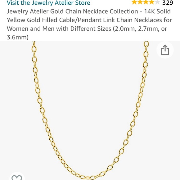 7 gold chains huge gold lot!! - Picture 13 of 16